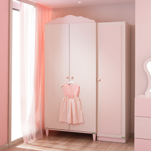 Трикрилен детски гардероб POLLINA