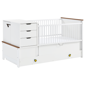 Бебешка кошара и детско легло 2в1 KAKULE 80х180