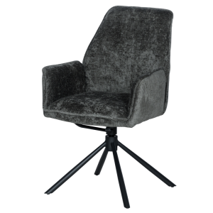 Трапезен стол PRATO - тъмносив