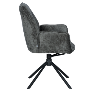 Трапезен стол PRATO - тъмносив