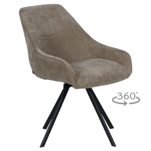 Трапезен стол MARSALA - кафяв