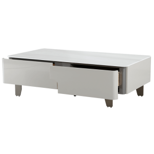 Холна маса LIORA - бял-капучино