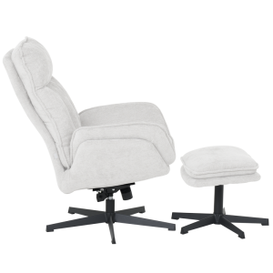 Кресло с табуретка ANDREA - шампанско