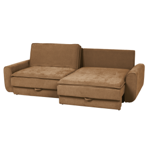 Разтегателен диван - тройка BALAMBA - охра Н37