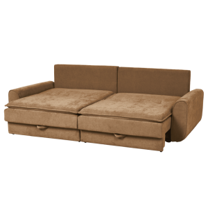 Разтегателен диван - тройка BALAMBA - охра Н37