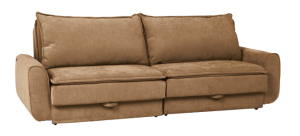 Разтегателен диван - тройка BALAMBA - охра Н37