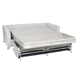 Разтегателен диван - тройка FIZI  - светлосив E05