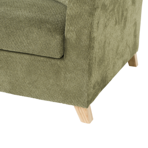 Разтегателен диван - тройка FIZI  - зелен Е75