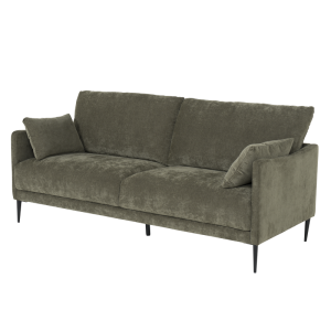 Диван тройка KAMINA - тъмнозелен M77