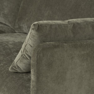 Диван тройка KAMINA - тъмнозелен M77