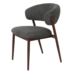 Трапезен стол OMA - сив 97 WAL