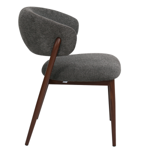 Трапезен стол OMA - сив 97 WAL