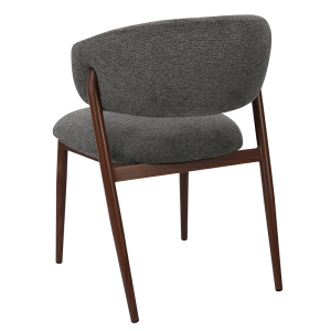 Трапезен стол OMA - сив 97 WAL