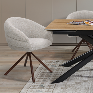 Трапезен стол NAMKA - светлокафяв 3А WAL