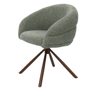 Трапезен стол NAMKA - светлозелен 7А WAL