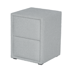 Нощно шкафче за спалня DIANA - светлосив 326