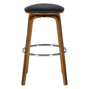 Бар стол Carmen 4030 - орех/черен