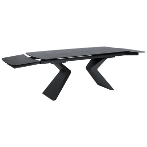 Разтегателна трапезна маса MARIPA - черна