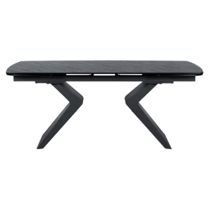Разтегателна трапезна маса MARIPA - черна