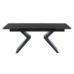 Разтегателна трапезна маса GUAMA - черна