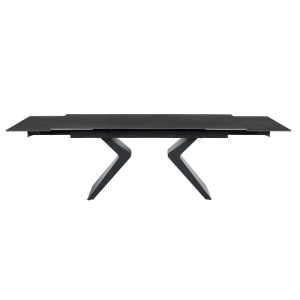 Разтегателна трапезна маса GUAMA - черна