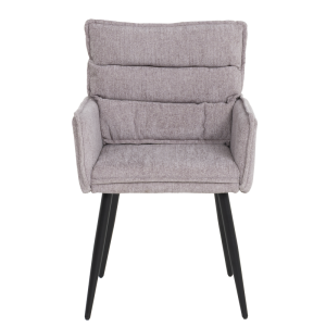 Трапезен стол с подлакътници IKSAN - бежов R91