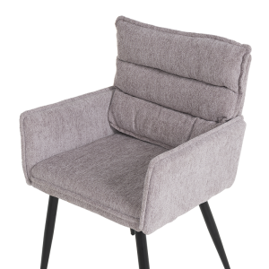 Трапезен стол с подлакътници IKSAN - бежов R91