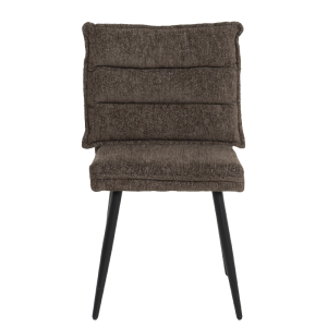 Трапезен стол IKSAN - тъмнокафяв R45