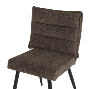 Трапезен стол IKSAN - тъмнокафяв R45