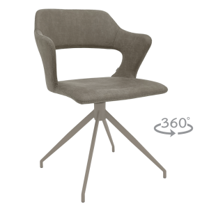 Трапезен стол RAPLA 1 - сив 108