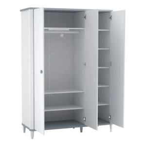 Трикрилен детски гардероб ADEN