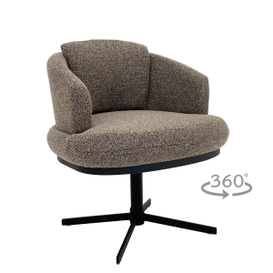 Трапезен стол RAPINA - кафяв 400