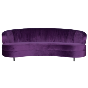 Триместно канапе MIA - лилаво HLR