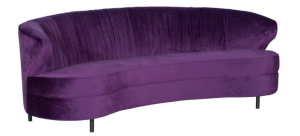 Триместно канапе MIA - лилаво HLR