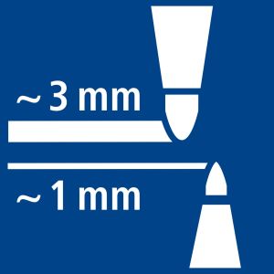 Двувърхи флумастри Staedtler Multiversе, 6 броя, VERSION 1