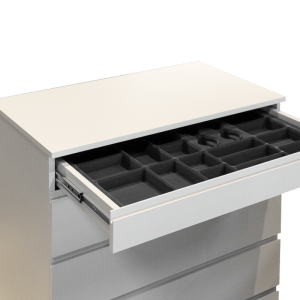 Скрин за дрехи YORK - крем