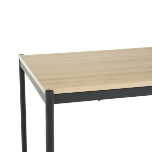 Трапезна маса KIRUNA - бук / черно