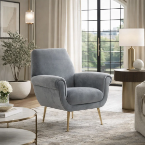 Кресло HILDA - сив V