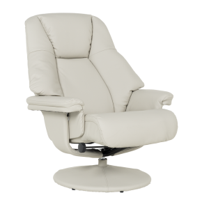 Кресло с табуретка ANA - светлосиво