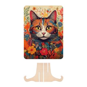 Moxy Пъзел Котка, уникални форми, дървен, 130 части