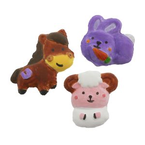 Moxy Комплект направи и оцвети гипсови животни от фермата