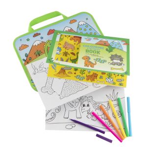 Moxy Комплект за оцветяване и дейности Динозавър, за пътуване