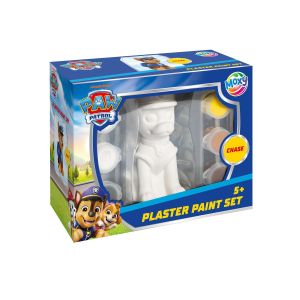 Moxy Фигурка за оцветяване Chase, с четка и 6 цвята боички