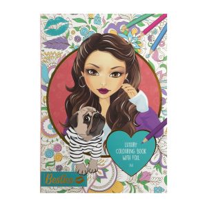 Moxy Книжка за оцветяване Besties, А4, 24 листа