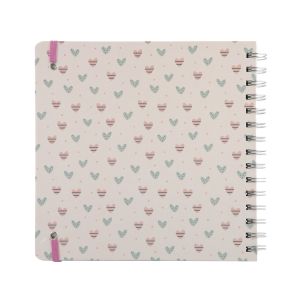 Craft ID Скрапбук, 20.5 х 20.5 cm, 40 листа, розов