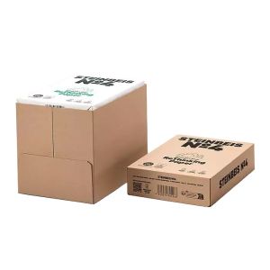 Steinbeis Копирна хартия N4, CIE 135, 100% рециклирана, A4, 80 g/m2, 500 листа, 5 пакета