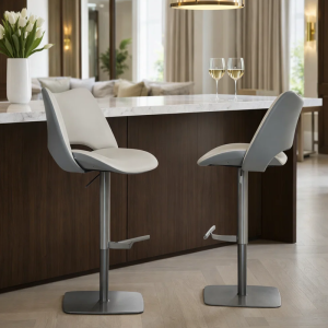 Бар стол MARIRA 2 - светлосив BG