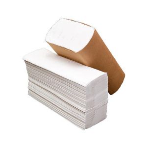 Кърпи за ръце, Z-сгъвка, 23 x 21 cm, двупластови, целулозни, 150 къса, 20 броя