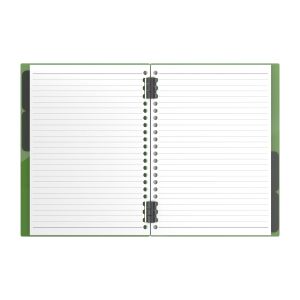 Art Pioneer Органайзер The Fluorescent, A5, PVC корица, 50 листа, зелен