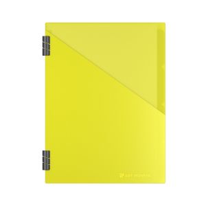 Art Pioneer Органайзер The Fluorescent, A5, PVC корица, 50 листа, жълт